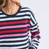 Elm | Lollipop Crew - Navy & White Stripe