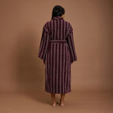 Hommey | Velour Robe - Blackberry