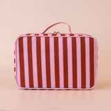 Fox & Fallow | Lunch Bag - Burgundy Stripe