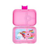 Yumbox | Panino 4 Compartment Bento Box - Power Pink/Unicorn