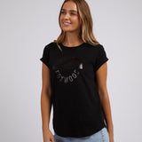 Foxwood | Outline Tee - Black