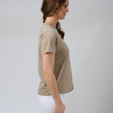 Stella + Gemma | Ace Tee - Sage Leopard Cross