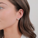 Zafino | Josephine Earring - Pearl/Gold