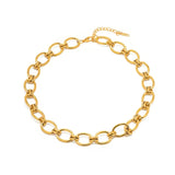 Greenwood Designs | Sybil Link Necklace - Gold