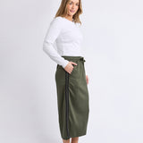 Foxwood | Seattle Skirt - Khaki