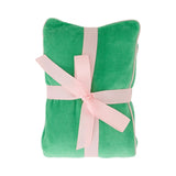 Annabel Trends | Velvet Cosy Luxe Heat Pillow - Meadow Green