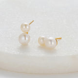 Zafino | Madeleine Earring - Pearl