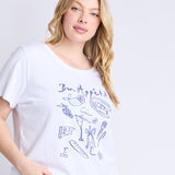 Elm | Bon Appetit Tee - White