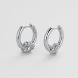 Zafino | Elle Hoop - Silver