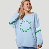 Stella + Gemma | Newport Pocket Sweat - Sky Blue Rotation
