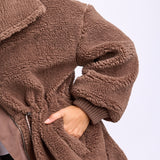 Foxwood | Bridie Oversized Jacket - Brown