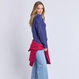 Foxwood | Murphy Knit Cardi - Midnight Blue