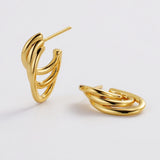 Zafino | London Hoop - Gold