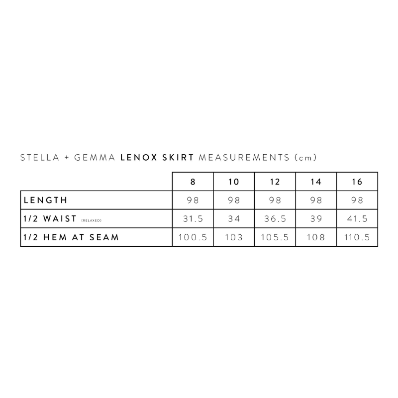 Stella + Gemma | Lenox Skirt - Hunter Green