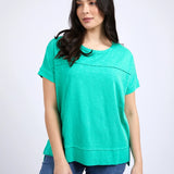 Foxwood | Allison Tee - Bright Green