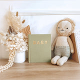 Fox & Fallow | Mini Baby Book - Sage