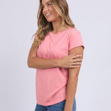 Foxwood | Manly Tee - Rose Pink