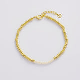 Zafino | Elodie Pearl Bracelet - Gold