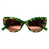 Maude X Mosey Me Ziggy Sunglasses - Emerald