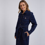 Foxwood | Genevieve Denim Dress - Dark Blue