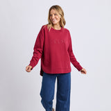 Elm | Established Crew - Maroon