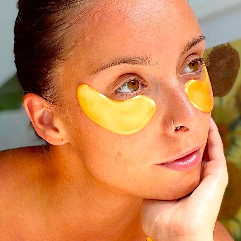 Summer Salt Body | Vegan Collagen Eye Mask - Gold
