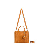 Margaux 2pc Laptop Top Handle Bag - Tan