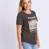 Foxwood | Voyage Tee - Washed Black