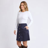 Foxwood | Amanda Skirt - Dark Sapphire