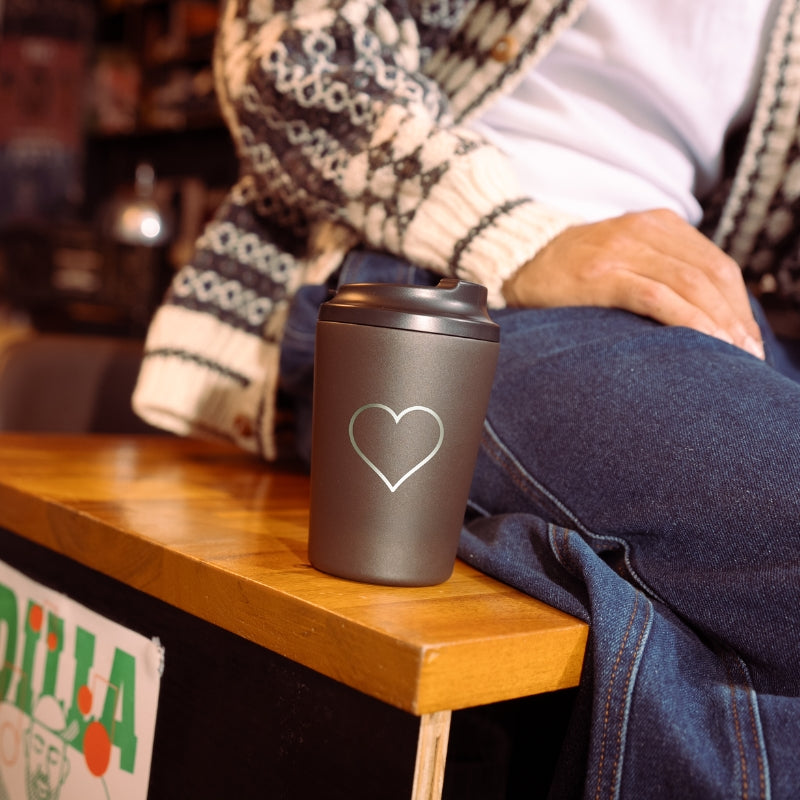 CAMINO Ceramic Reusable Cup 340ml - Espresso