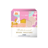 Diesel & Dutch | Drink Coasters 4 Pack - Patchwork