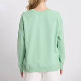 Stella + Gemma | Classic Sweat - Snifter Green Embroidered Logo