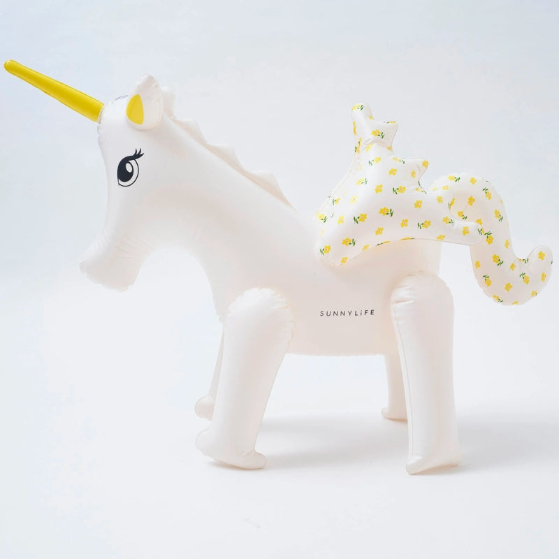 Sunnylife | Inflatable Sprinkler - Mima the Unicorn Lemon Lilac