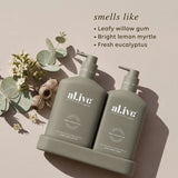 al.ive | Wash & Lotion Duo - Willow Gum & Lemon Myrtle