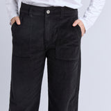 Elm | Cassie Cord Pant - Black