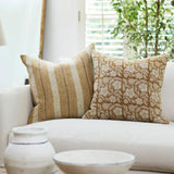 Salta Floral Cushion - Marigold