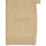 Toshi | Organic Cardigan Remy - Driftwood