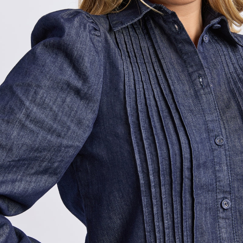 Foxwood | Poppy Shirt - Indigo