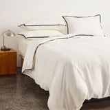 Hommey | Linen Quilt Cover - Meringue