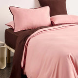 Hommey | Linen Pillowcase Pair - Rhubarb