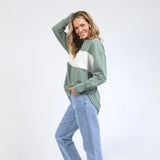 Foxwood | Simplified Tonal Crew - Sage