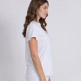 Stella + Gemma | Classic Tee - White Freehand