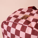 Fox & Fallow | Cherry Check Backpack