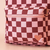 Fox & Fallow | Cherry Check Backpack