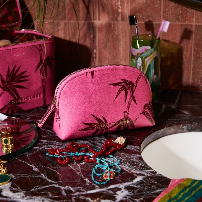 Sage x Clare | Heidi Cosmetic Pouch - Primrose