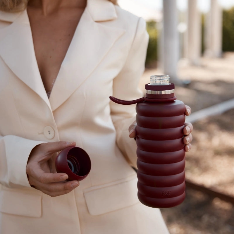 Fox & Fallow | The Bubble Water Bottle 700ml - Cherry