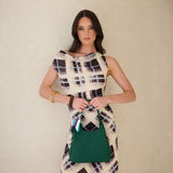 Mini Dune 2 Piece Handbag - Green