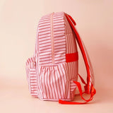 Fox & Fallow | Strawberry Stripe Backpack