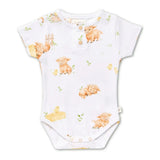 Highland Cows Short Sleeve Bodysuit