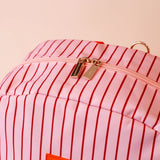 Fox & Fallow | Strawberry Stripe Backpack